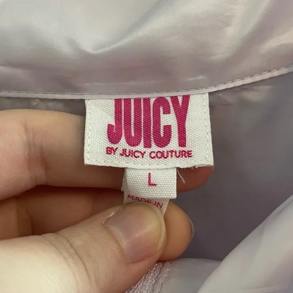 Juicy Couture Quarter-Zip Turtleneck Windbreaker - Picture 7 of 7